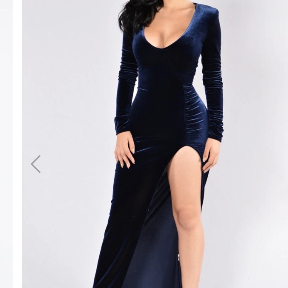 Fashion nova blue dress